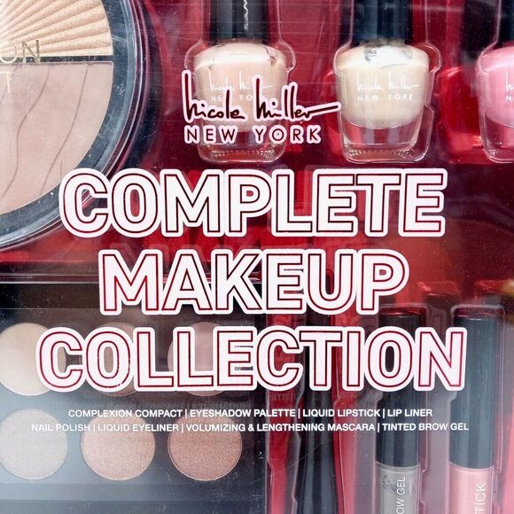 Nicole Miller New York Complete Makeup Collection Christmas Holiday Gift Set - Picture 2 of 7